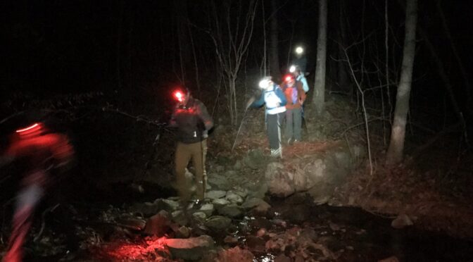 Embrace the coming dark with a night hike